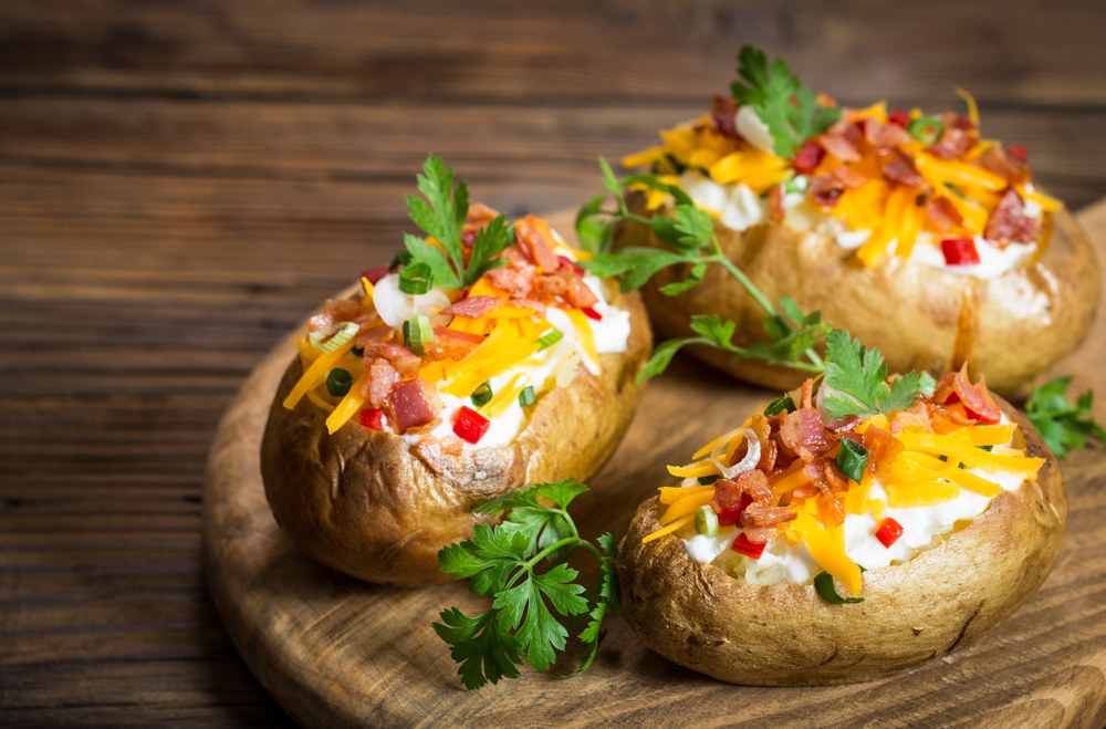 Holiday Baked Potatoes | Alisons Pantry Delicious Living Blog