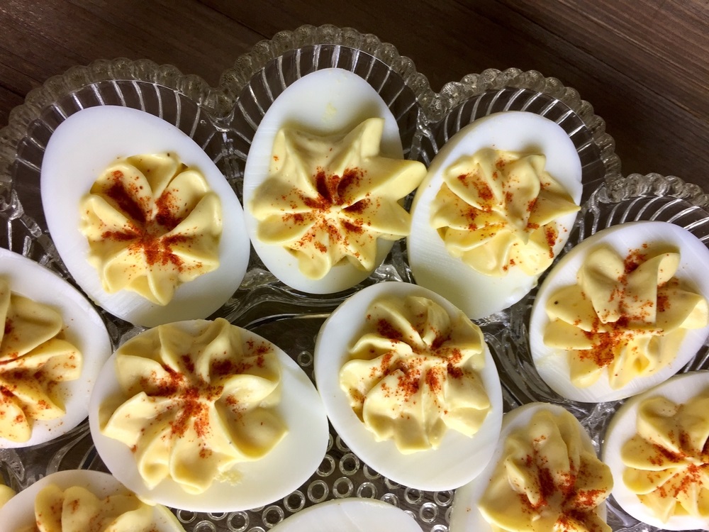 deviled eggs