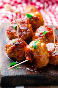 Crock Pot Cranberry Orange Meatballs