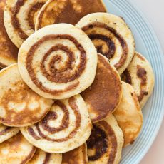 Cinnamon Roll Pancakes