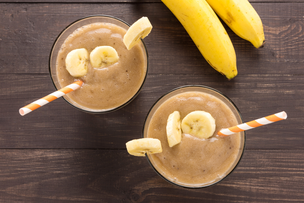 chocolate banana peanut butter smoothie