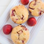 freeze dried strawberry muffins