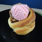 becky cinnamon roll ice cream cups