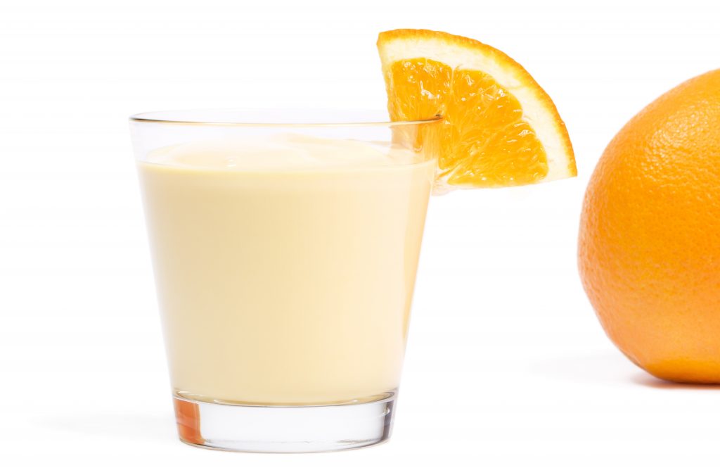 orange cream smoothie