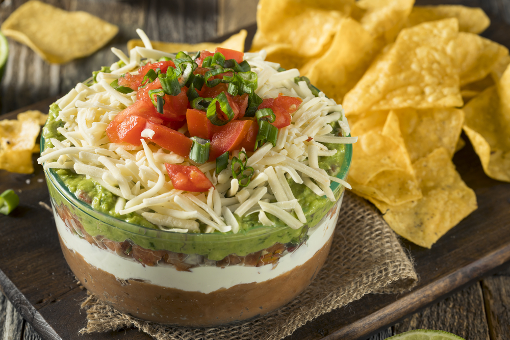 seven layer taco dip