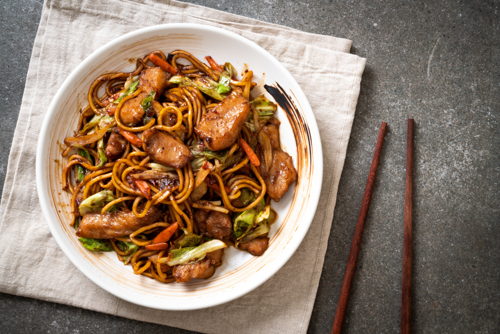 stir fry yakisoba