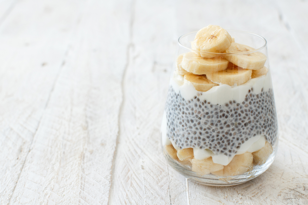  banana chia pudding