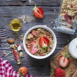 strawberry coconut granola