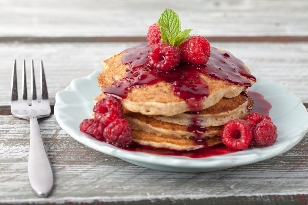 raspberry pancakes