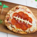 Mini Naan Football Pizza