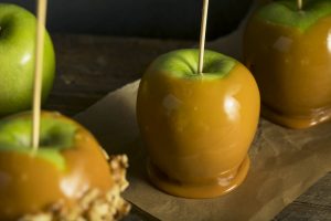 caramel apples