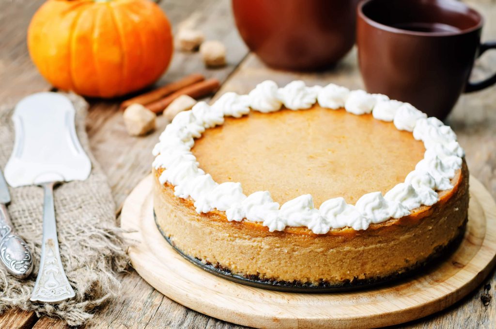 pumpkin cheesecake with true lemon