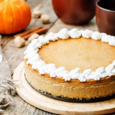 pumpkin cheesecake with true lemon