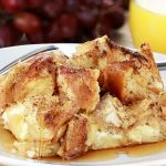 pumpkin cream cheese french toast casserole