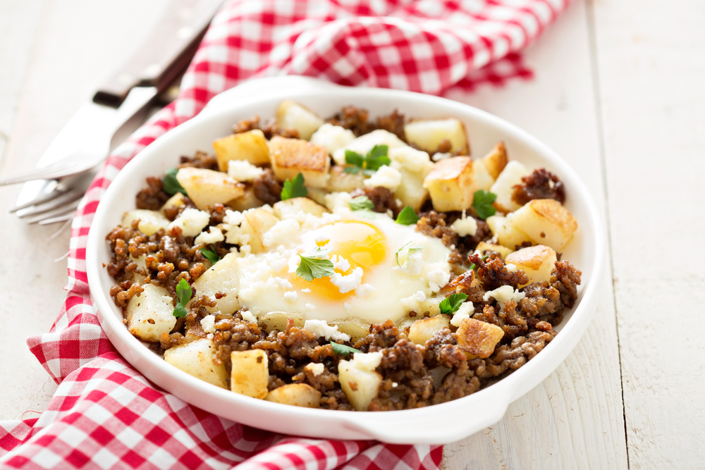 Sausage, Potato, and Egg Breakfast Skillet