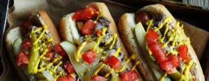 ITALIAN BEEF TOPPED CHICAGO DOG