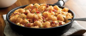 cheesy bacon tots