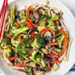 Portobello Mushroom and Broccoli Stir-Fry