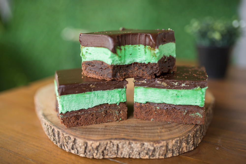 chocolate mint brownies