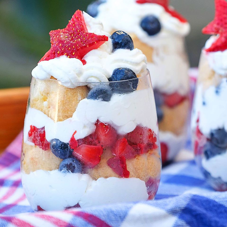 cream puff strawberry shortcake