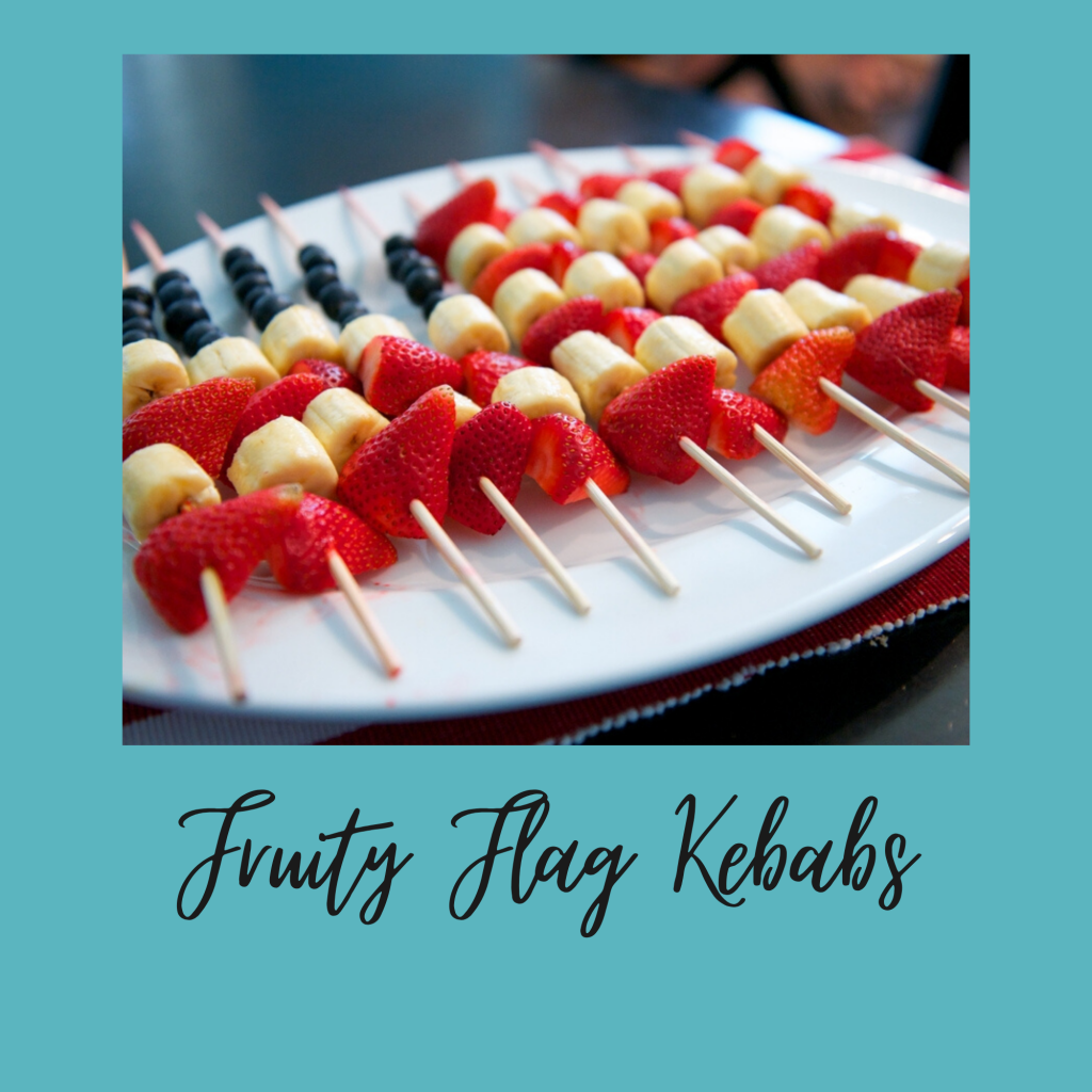 fruity flag kebabs