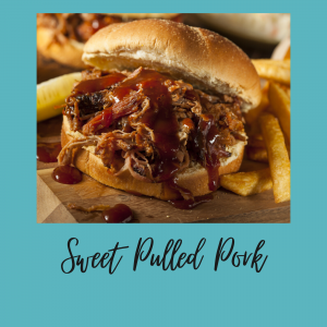 sweet pulled pork