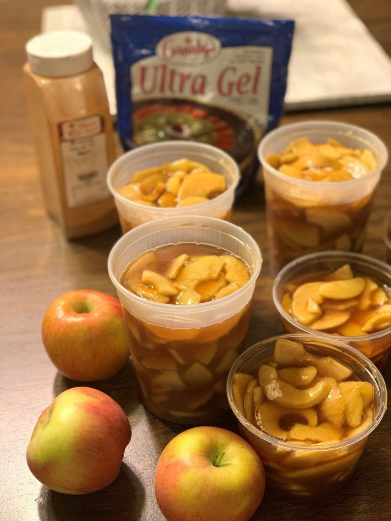 Easy Freezer Apple Pie Filling 