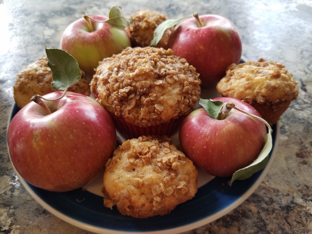 Amanda's Apple Cinnamon Oatmeal Muffins