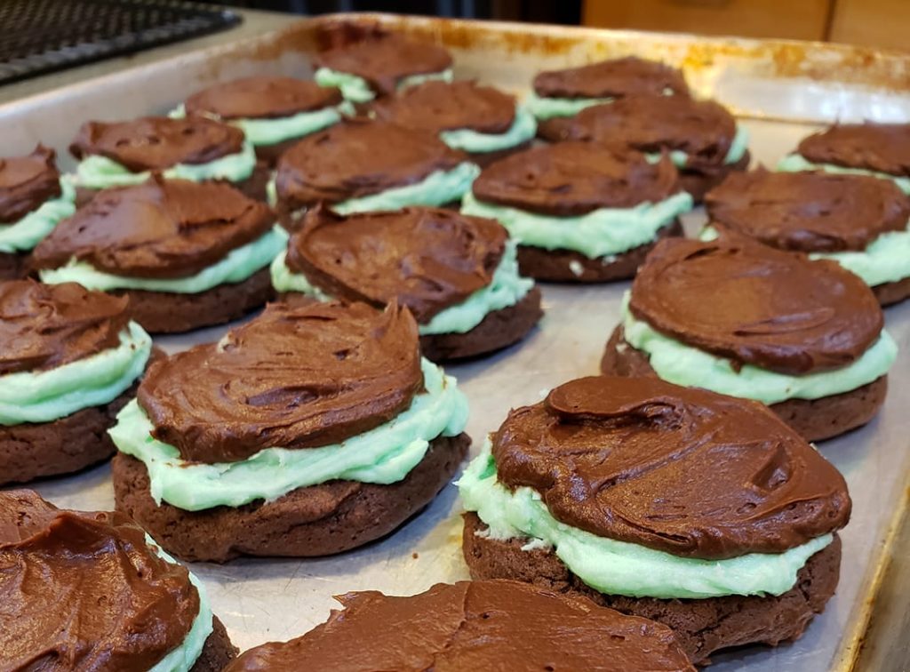 jennifer sessions mint brownie cookies