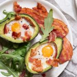 Bacon Cheese Avocados