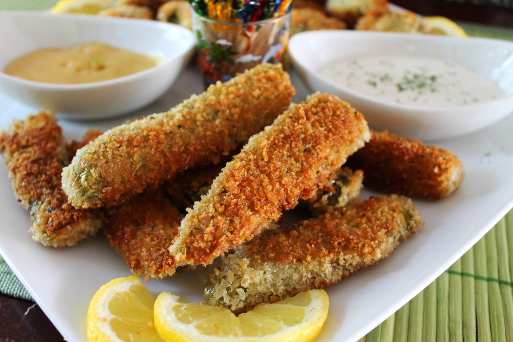 Air Fried Pickle Spears