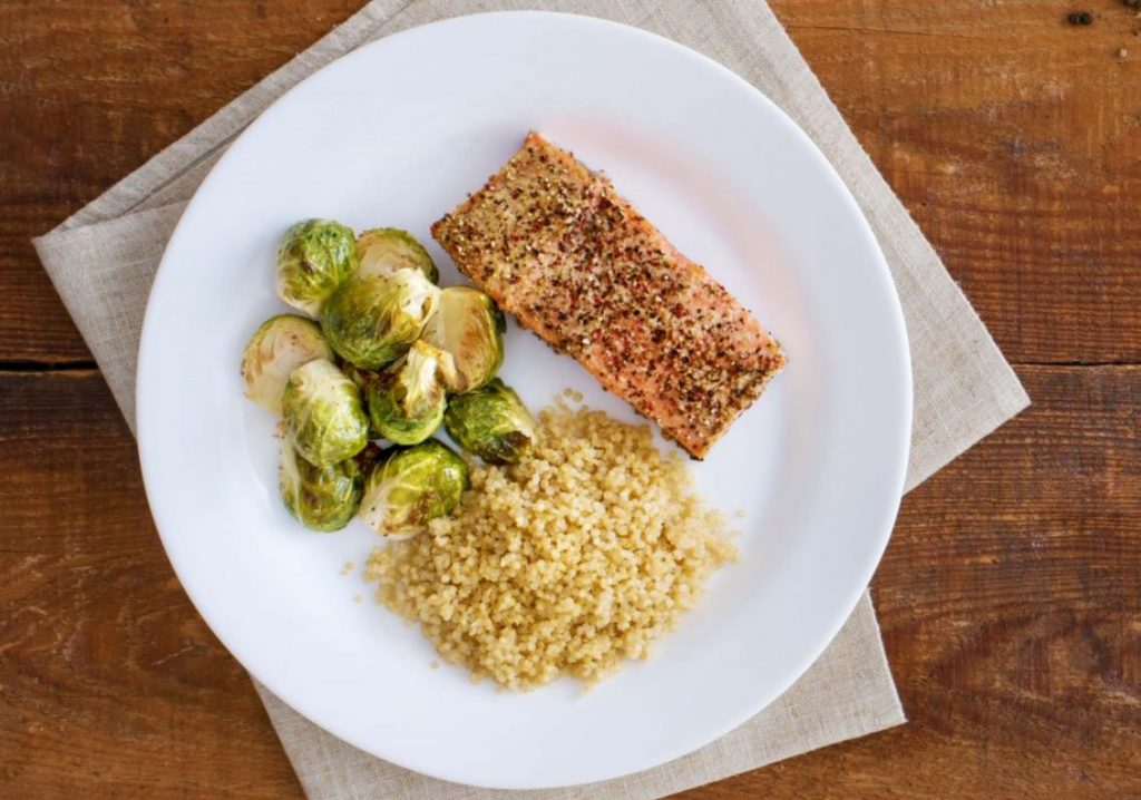 Crispy Peppercorn-Crusted Salmon