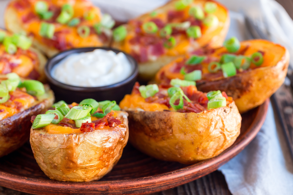 Stuffed Potato Skins