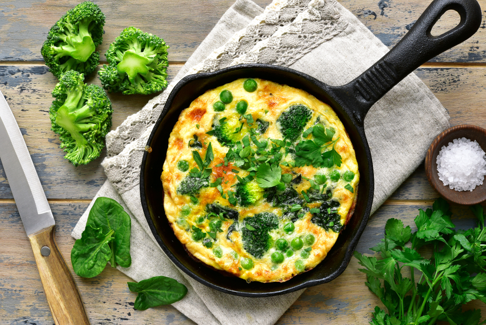 Spring frittata