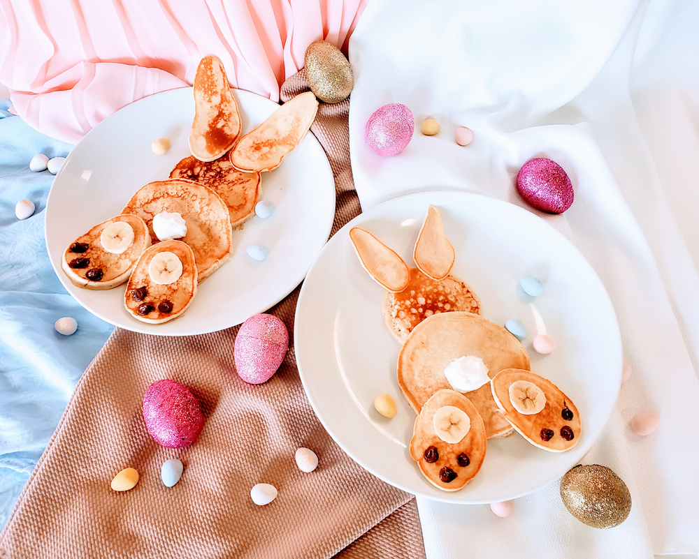 Easter Bunny Pancakes