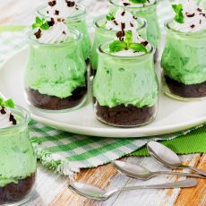 Mint Cheesecake Mousse
