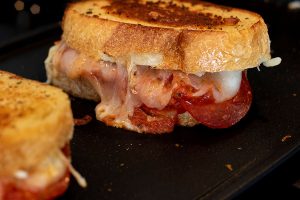 chef shamy pizza grilled cheese