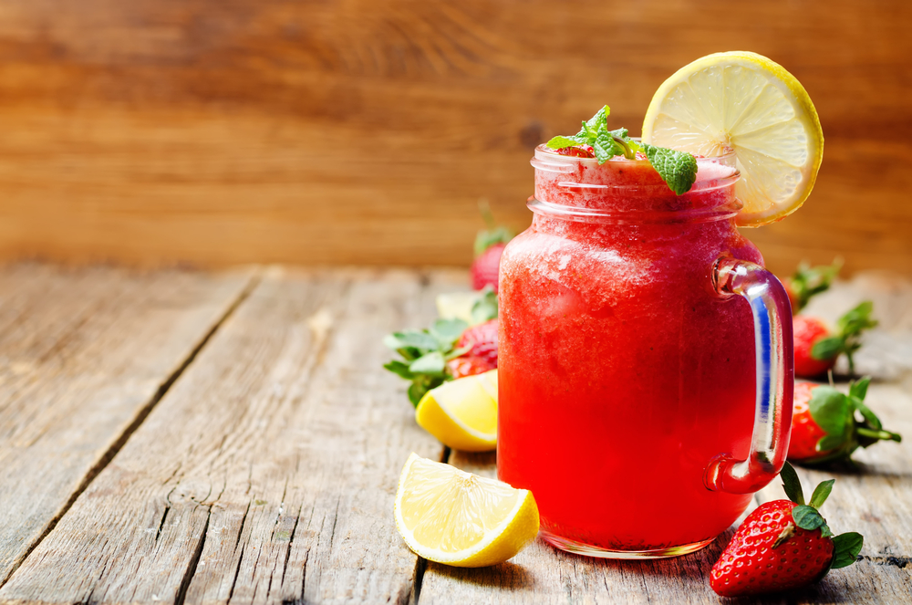 Strawberry Lemonade Slush