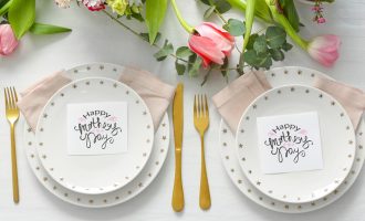 mother's day table setting