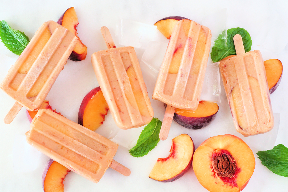 Peaches 'n Cream Pops