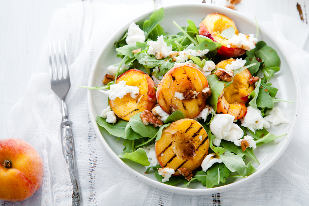 Grilled Peach Salad