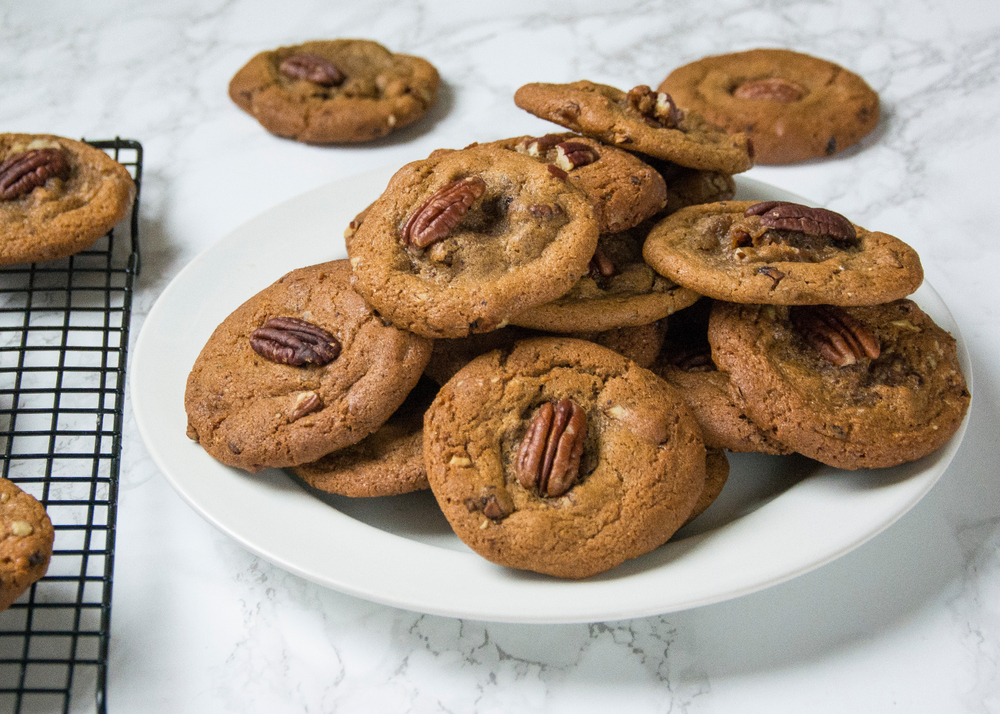 Browned Butter Pecan Cookies