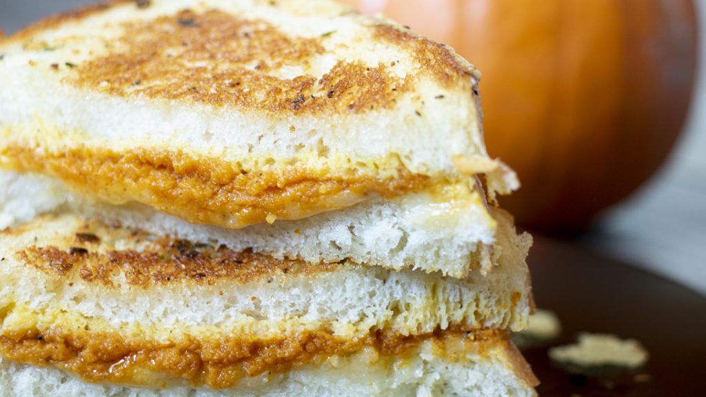 Chef Shamy Pumpkin Grilled Cheese