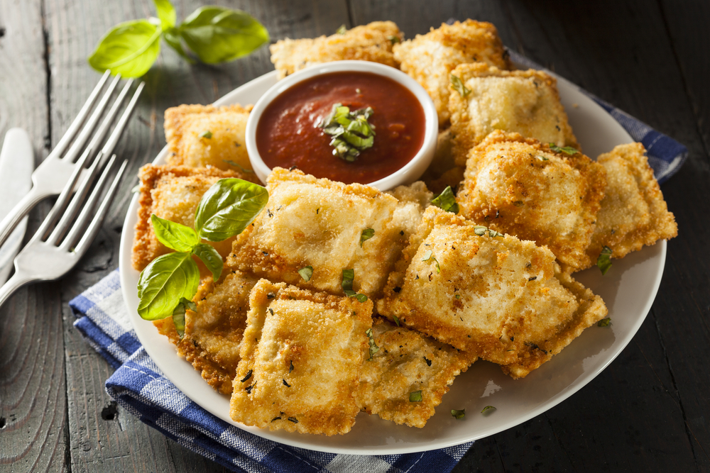 Air Fried Ravioli