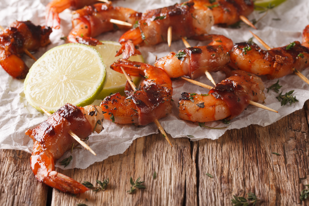 Bacon-Wrapped Shrimp