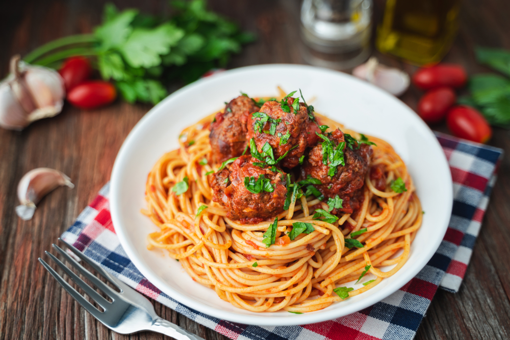 The Best Meatballs & Marinara Sauce