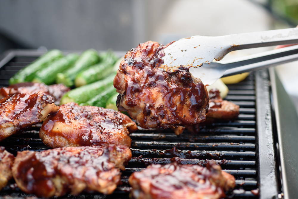 bbq grilled chicken thighs