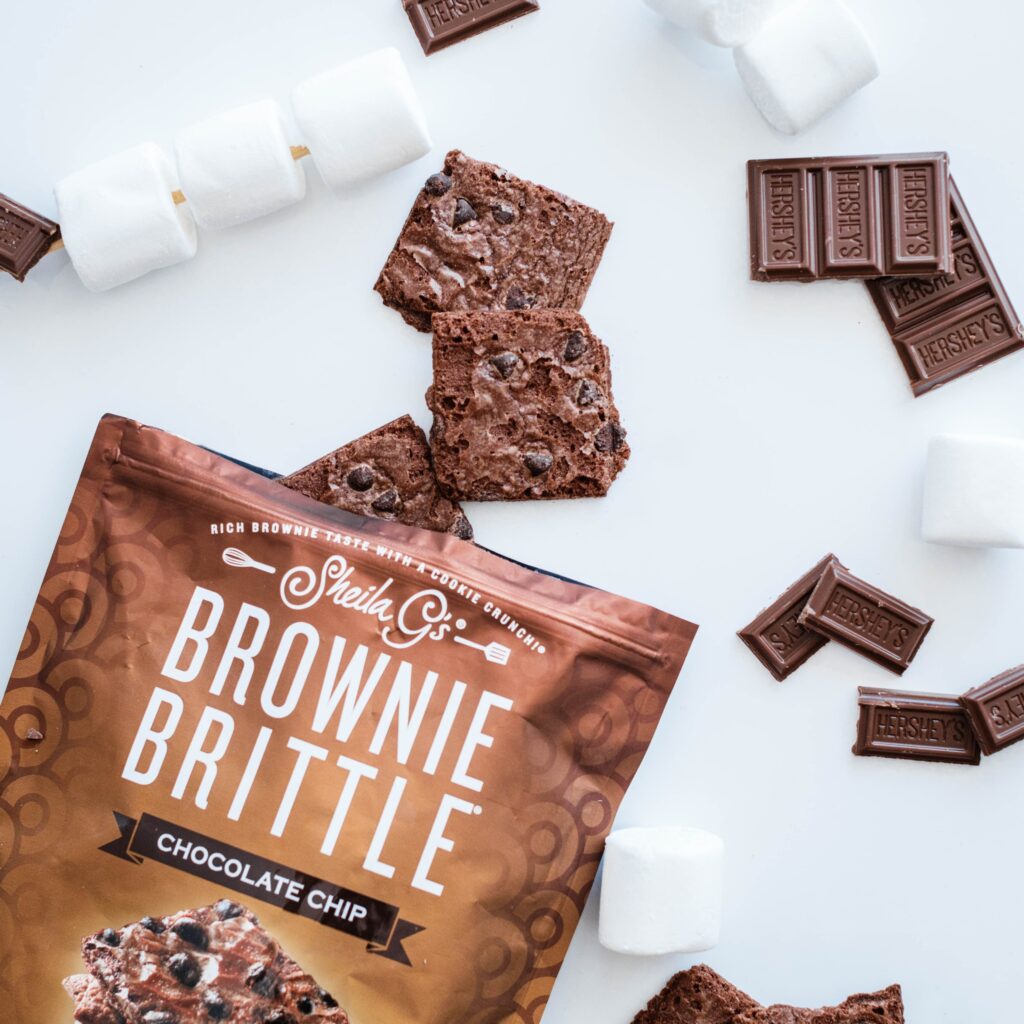 brownie brittle s'mores