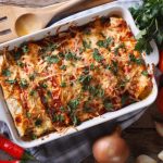 Smothered Chicken Enchiliadas