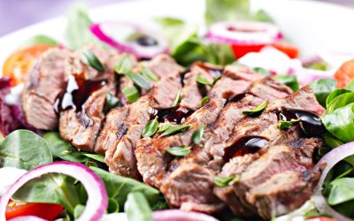 balsamic steak salad